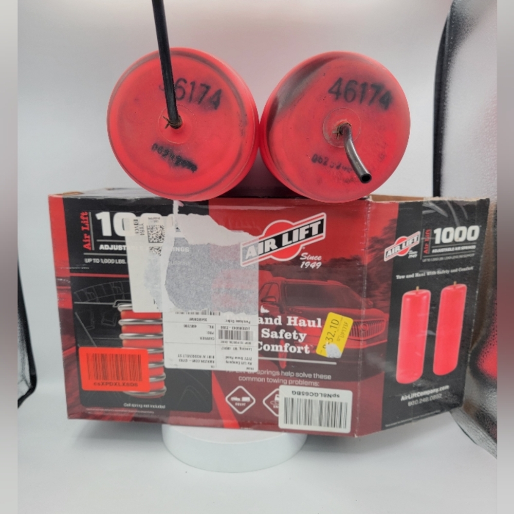 Air Lift 1000 Adjustable Rear Air Spring Load Support Kit – Used - Picture 2 of 11